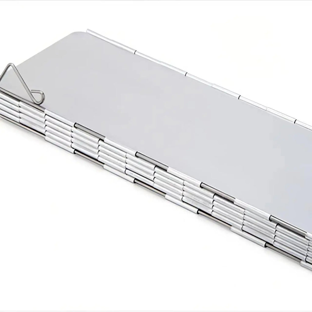 WindGuard Pro | Camping Windschutz für Gaskocher aus Aluminiumlegierung | Faltbar | 8/9/10 Elemente