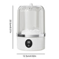 WashGo Mini-Waschmaschine | Tragbare Akku-Waschmaschine | 1 L Fassungsvermögen | 4000 mAh