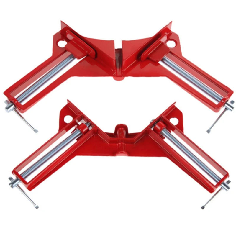 FrameMate Rechteckige Eckklemme 90° | Aluminium | Bilderrahmen & Gehrung Halter | Holzwerkzeug