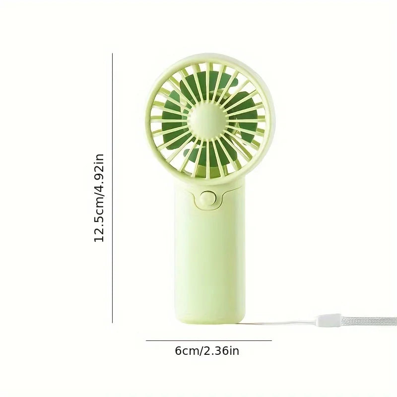 Breezini Mini Ventilator | Handventilator im Taschenformat | Leicht & Kompakt