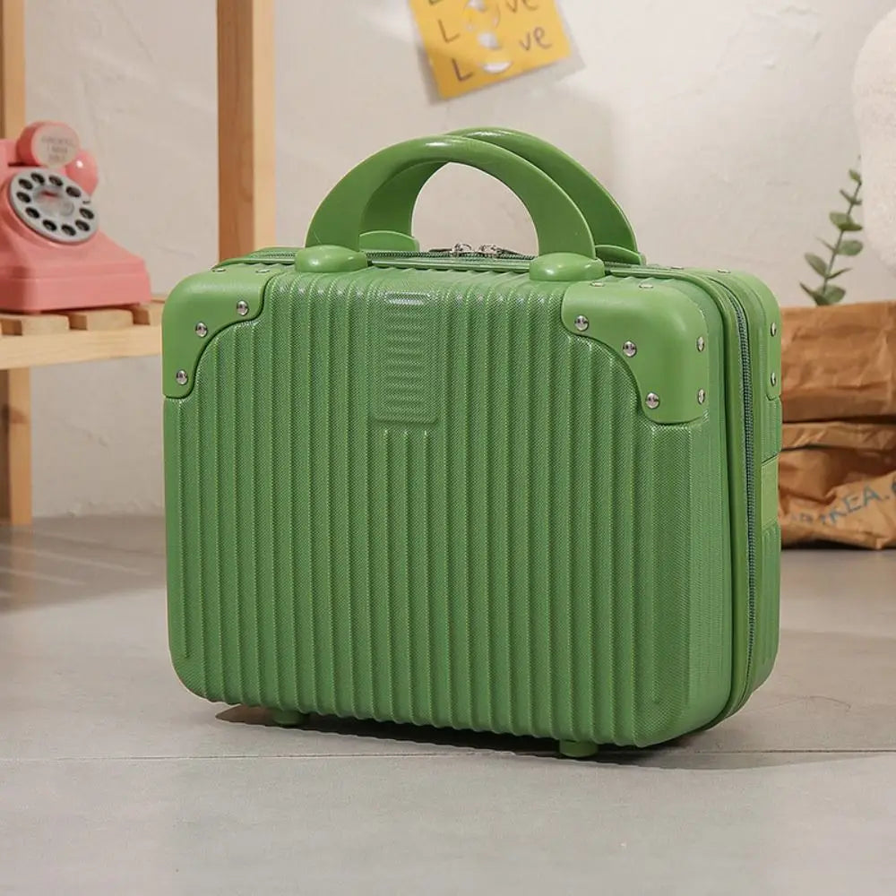 GlamorCase Mini Reise-Kosmetikkoffer 14 Zoll | Handgepäck Organizer | Make-up & Passwortfach | 30 x 23 x 15,5 cm