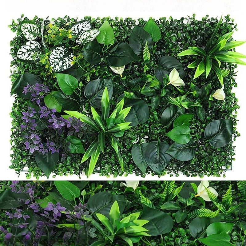 Everluma Garden Kunsthecke Wandpaneel | Realistische Buchsbaum-Optik | UV-beständig & Wetterfest
