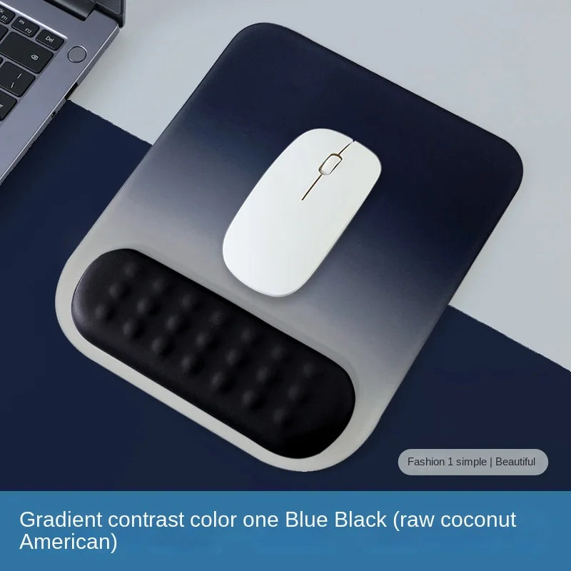 ErgoLoom Mouse Pad with Wrist Rest | Ergonomic & Non-Slip | Memory Foam & Anti-Slip Base | For Gaming & Office