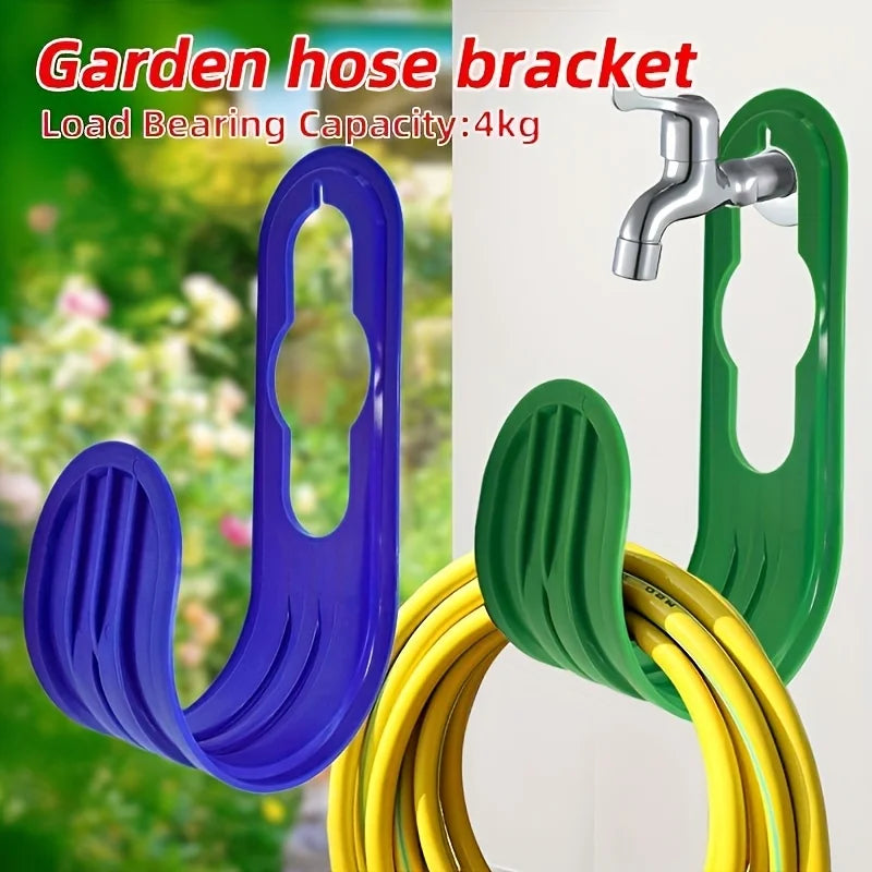 Gardivo | Gartenschlauchhalter Wandmontage | Platzsparender Schlauchhalter | Für Garten & Garage