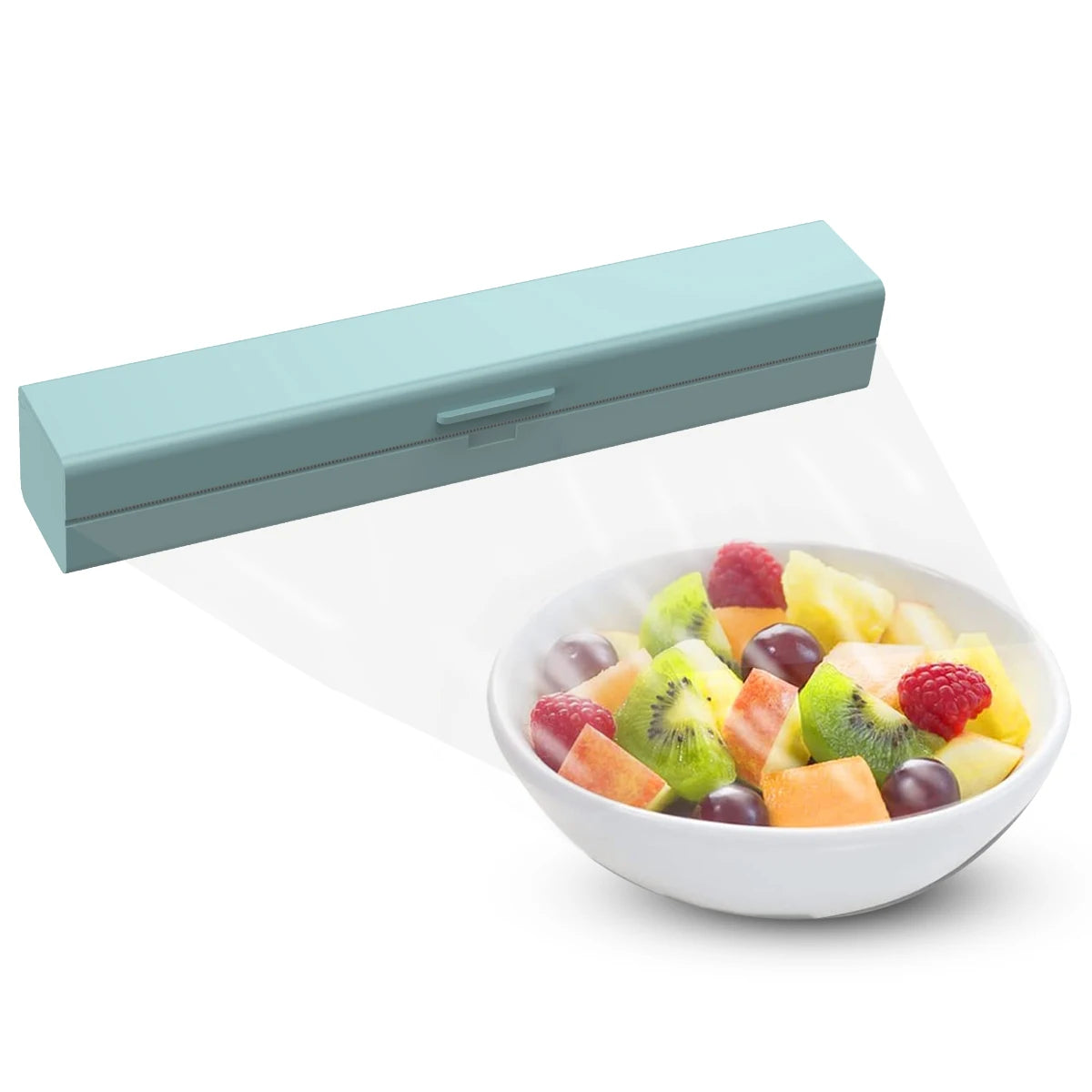 FrischFix Frischhaltefolien Spender | Magnetisch & Wiederverwendbar | Edelstahlklinge | 32 cm