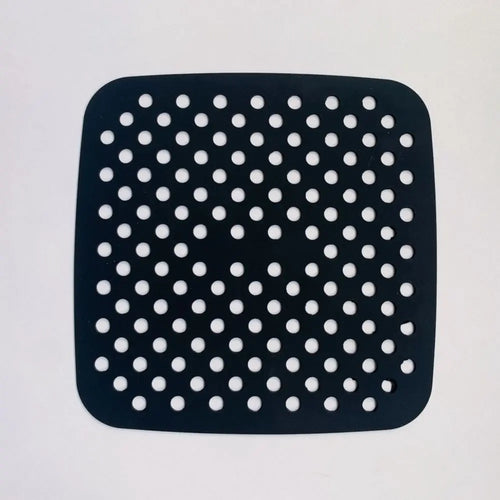 AirBake Pro Silikon-Backmatten für Heißluftfritteuse | Ölfilter & Hitzeschutz | Wiederverwendbar | 23×24×3 cm