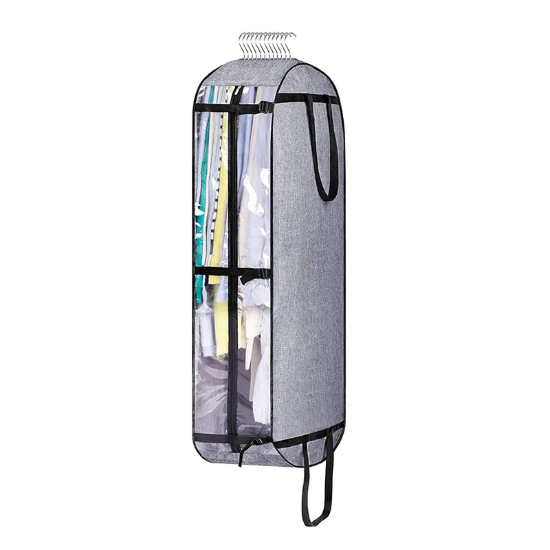 GuardWear Kleiderschutz Staubbeutel | Wasserdicht & Bakterienresistent | Grau | Verdickt & Verbreitert