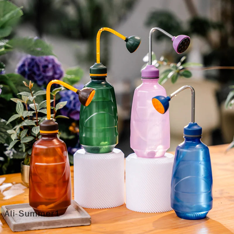 FloraFlow | Zimmerpflanzen-Gießkanne | 2-in-1 Sprühfunktion | Präzise Bewässerung für Setzlinge & Bonsai