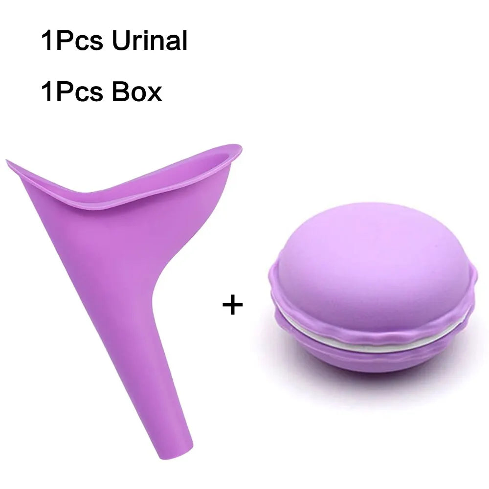 FemEase Damenurinal tragbar | Outdoor & Camping | Urinierhilfe mit Aufbewahrungsbox