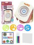 Geometriax Spirograph Zeichen Set | Geometrische Schablonen & Zahnräder | Kreatives Zeichenspielzeug | Kunststoff