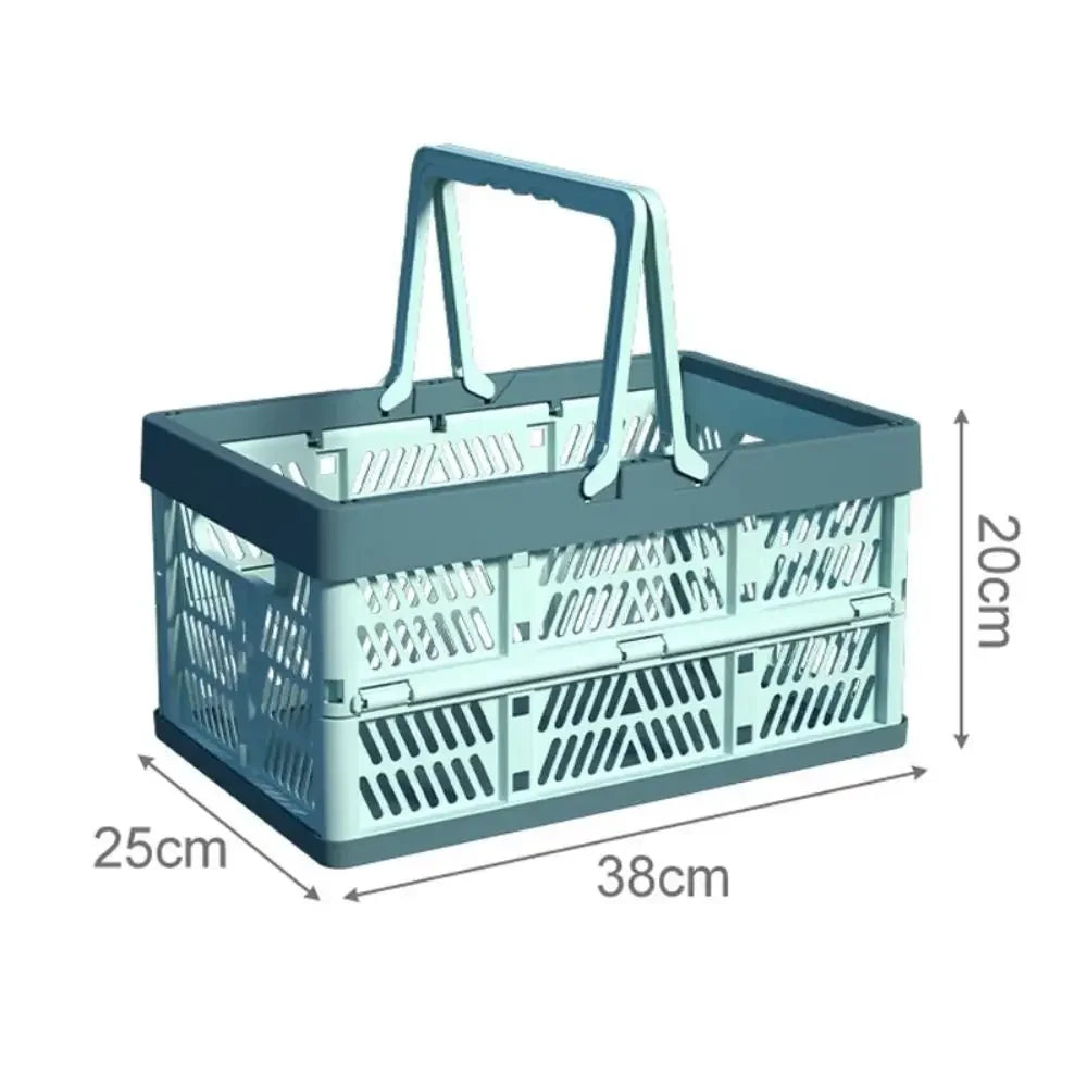 Foldex Storage Basket | Foldable & Durable | Up to 7 kg Load Capacity | Space-Saving Design