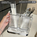 Culinora | Küchenutensilienhalter Wandmontage | Abnehmbar | Große Kapazität | Rostbeständiges Design