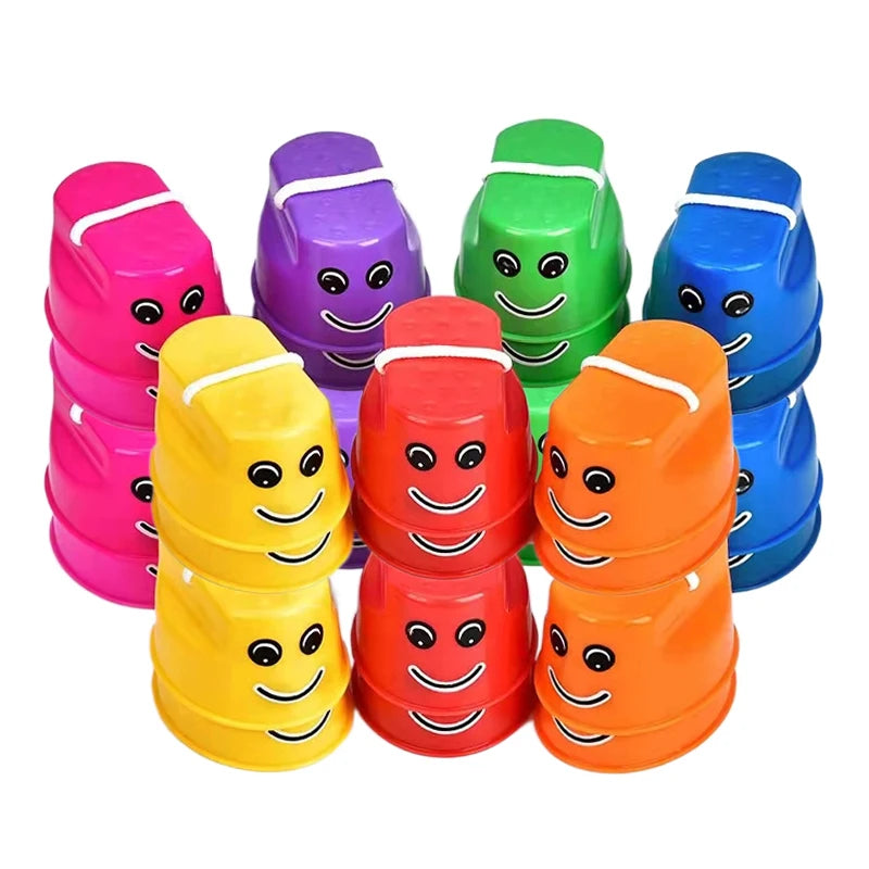 SmileStep Sprungstelzen für Kinder | Balance- & Koordinationstrainer | Sensorisches Bewegungsspiel für Innen & Außen