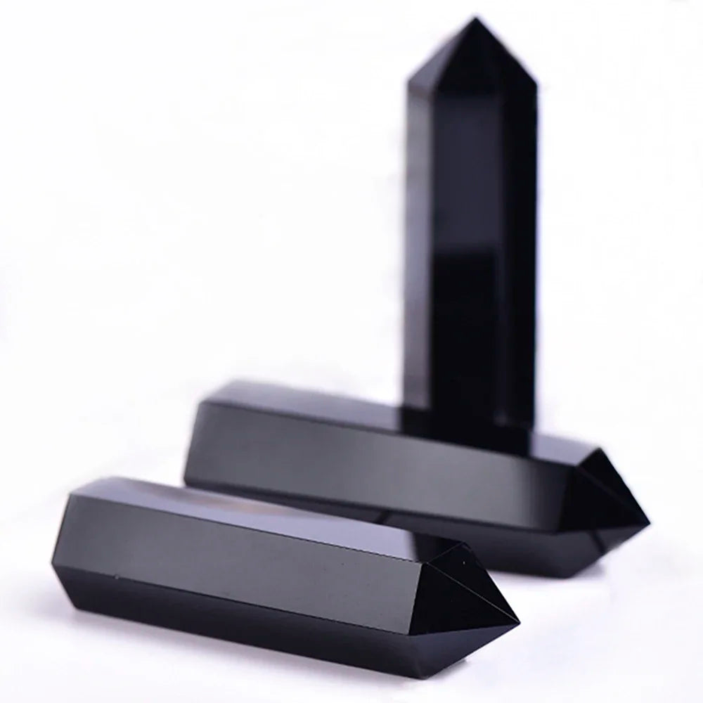 Crystal Obelisk Elaria | Natural Stone Healing Stone | For Meditation & Reiki | 4–8 cm
