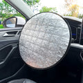 AutoShield Lenkrad-Sonnenblende | UV-Schutz | Hitzeschutz 42 cm | Universal für Auto & SUV