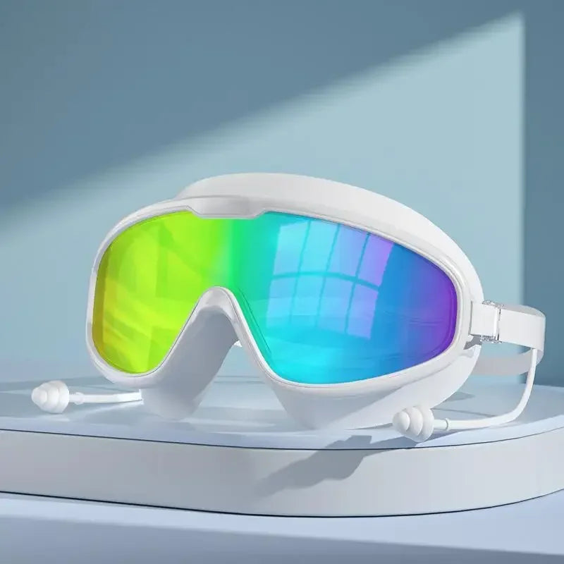 AquaVision Schwimmbrille für Erwachsene & Jugendliche | Anti-Beschlag | UV-Schutz | Weites Sichtfeld