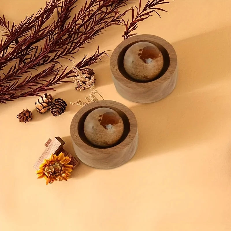 AromaWood | Ätherischer Öl Diffusor aus Holz | Natürlicher Duftspender für Auto & Zuhause