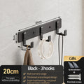 HangoMax Kleiderhaken Wand & Tür | Aluminium Haken für Garderobe, Eingang & Schrank | Stark & Platzsparend