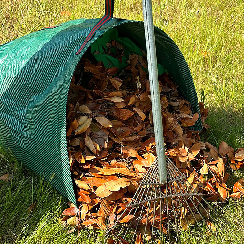 Verdevo | Gartenabfallsack mit Tragegriffen | Wiederverwendbarer Laubsack aus PP | 150 L / 200 L / 270 L