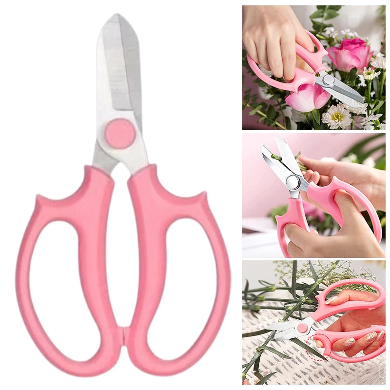 Floravivo Gartenschere Profi | Präzise Blumenschere | Ergonomischer Griff