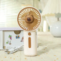BreezeCap Mini-Handventilator | Tragbarer USB-Ventilator | 3-Gang Windstärke | Cartoon Capibara Design | Sommer Cooling