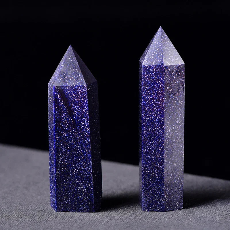 Crystal Obelisk Elaria | Natural Stone Healing Stone | For Meditation & Reiki | 4–8 cm