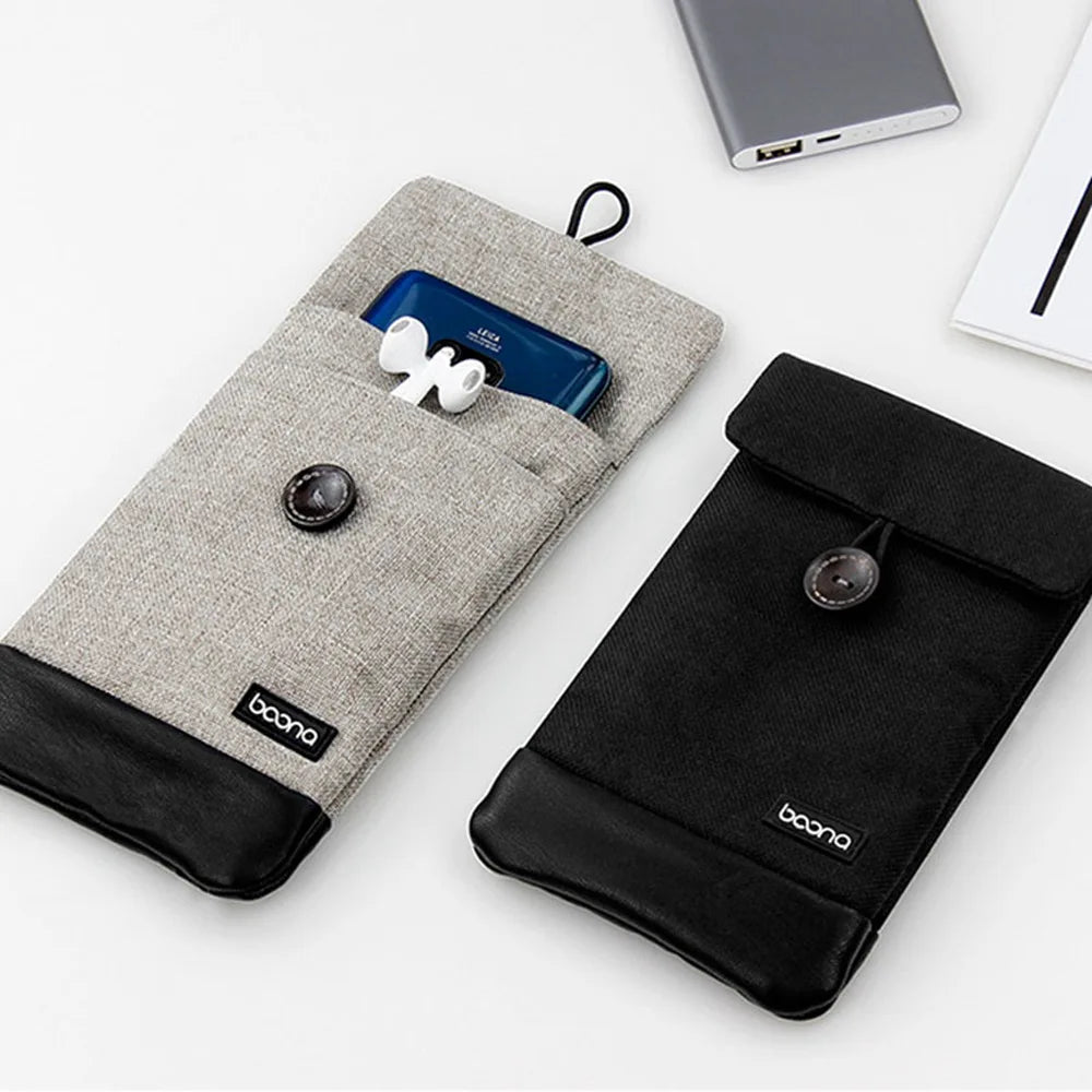 TechNest Reise-Organizer für Handy-Zubehör – Kompakte Aufbewahrungstasche für Ladegeräte, Powerbanks, Kabel und Kopfhörer