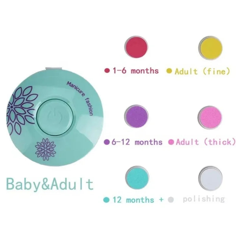 BabyNail Care | Electric Baby Nail Trimmer | Safe & Quiet | Portable & Hygienic