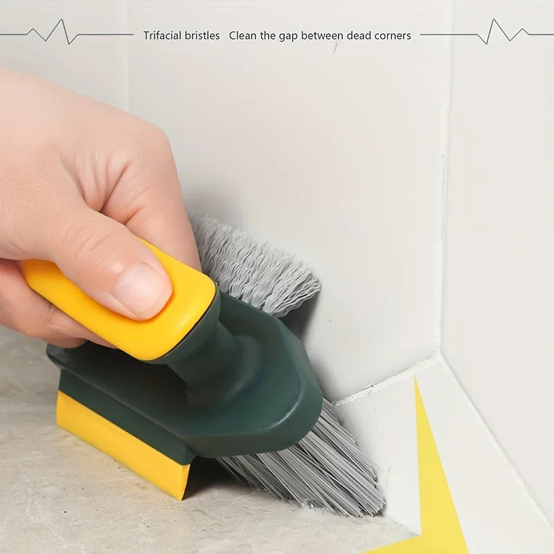CleanProfi 4-in-1 Reinigungsbürste & Abzieher | Multifunktion | Küche, Bad, Boden, Reifen