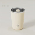 MixVortex | Automatischer Trink-Shaker aus Edelstahl | USB-Wiederaufladbar | Wasserdicht | 350 ml