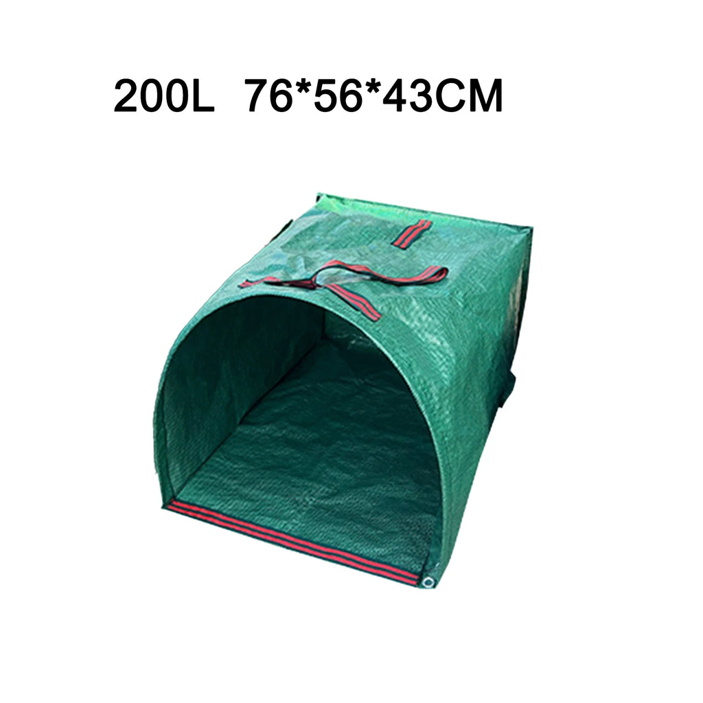Verdevo | Gartenabfallsack mit Tragegriffen | Wiederverwendbarer Laubsack aus PP | 150 L / 200 L / 270 L