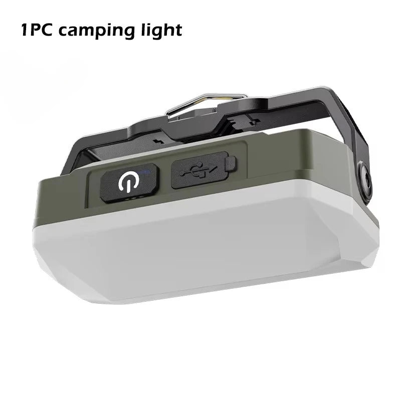 Lumorix | Solar-Campinglampe | Powerbank-Funktion | USB-C Aufladbar | LED-Zeltleuchte | IPX4 Wassergeschützt