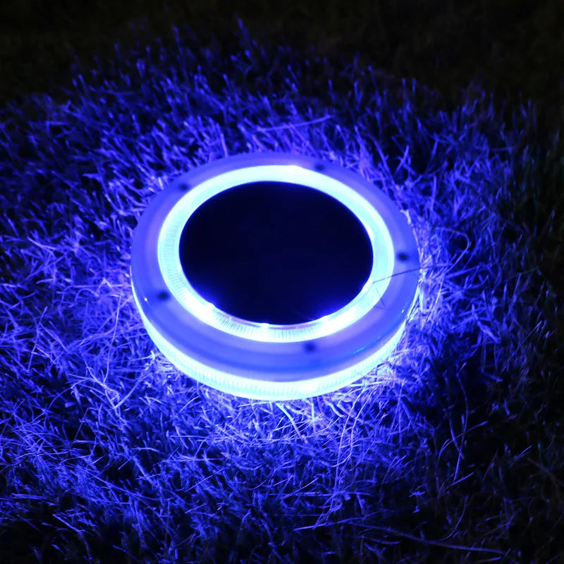 AquaGlow Solar Pool Light | Floating & Waterproof | Blue LED | 11.6×2.5 cm