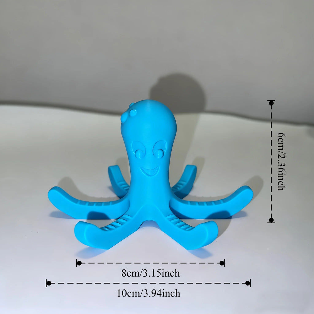 CupTako Tragbarer Flaschenhalter & Trockengestell | Octopus Design | Küchen- & Trinkbecherablage