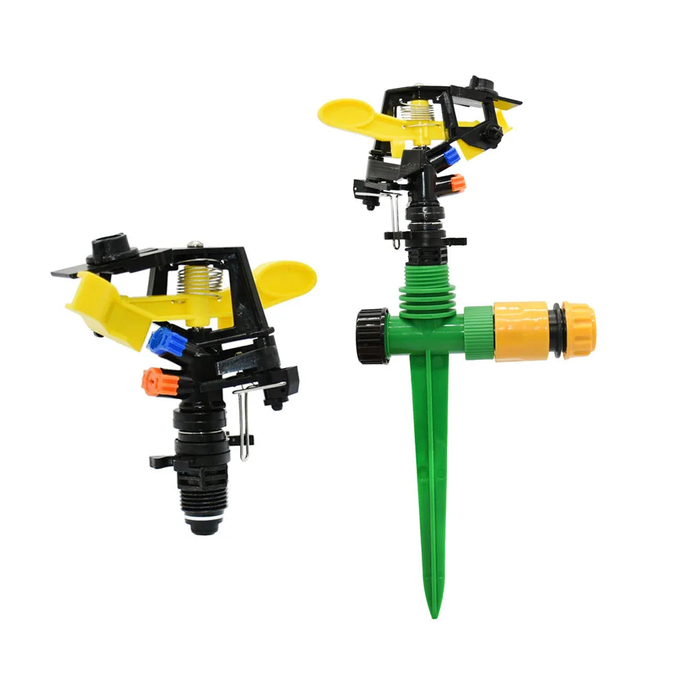 HydroSpin Rasensprenger 360° | 1/2" Außengewinde | 5–12 m Reichweite