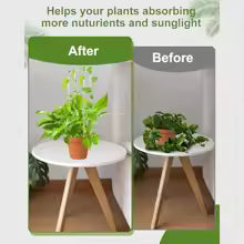 ClearGrow U-förmiger Pflanzenständer Acryl | 2er Set | Indoor Kletterhilfe | Stilvolles Rankgitter
