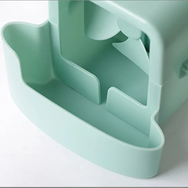 Breezora Ventilator Kühlbox-Aufsatz | 4 Eisbehälter | Hängendes Ventilator-Kühlzubehör für stärkere Luftkühlung