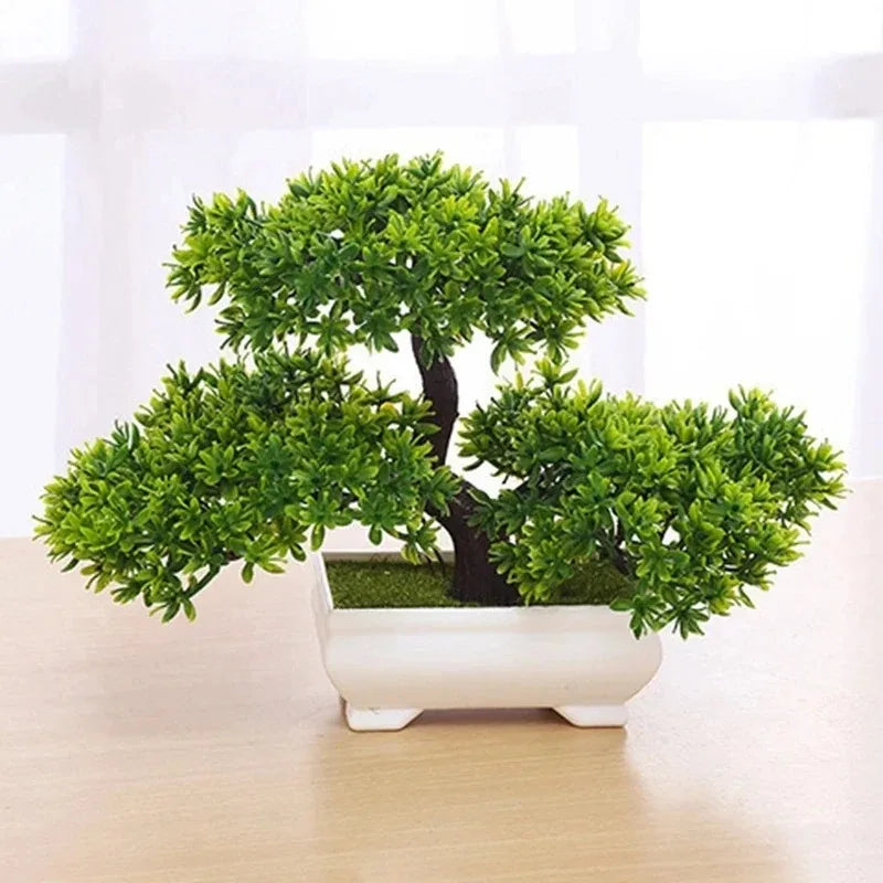 Bonsaira Künstlicher Bonsai im Topf | Realistische Deko-Pflanze | 27 x 18 cm | Pflegefrei für Tisch & Regal
