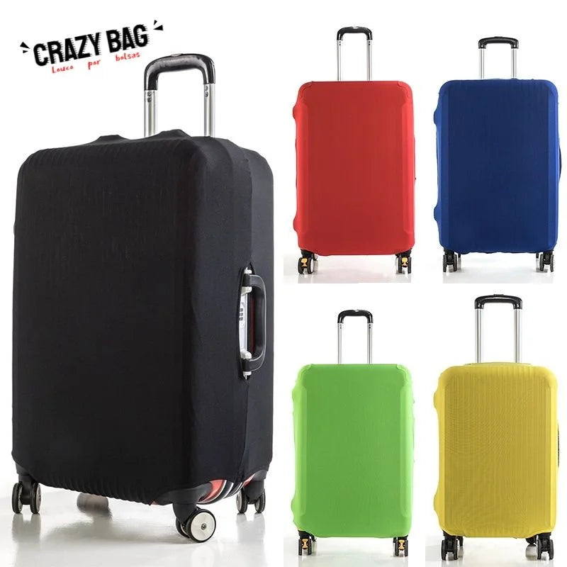 TravelShield | Kofferschutzhülle Reisekoffer Schutzcover | Elastisch | Für 45–71 cm Koffer