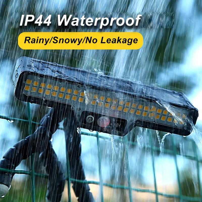 FlexiGlow Solar LED Bewegungsmelder Licht | IP44 Wasserdicht | Flexibler Octopus-Stand | Garten & Camping