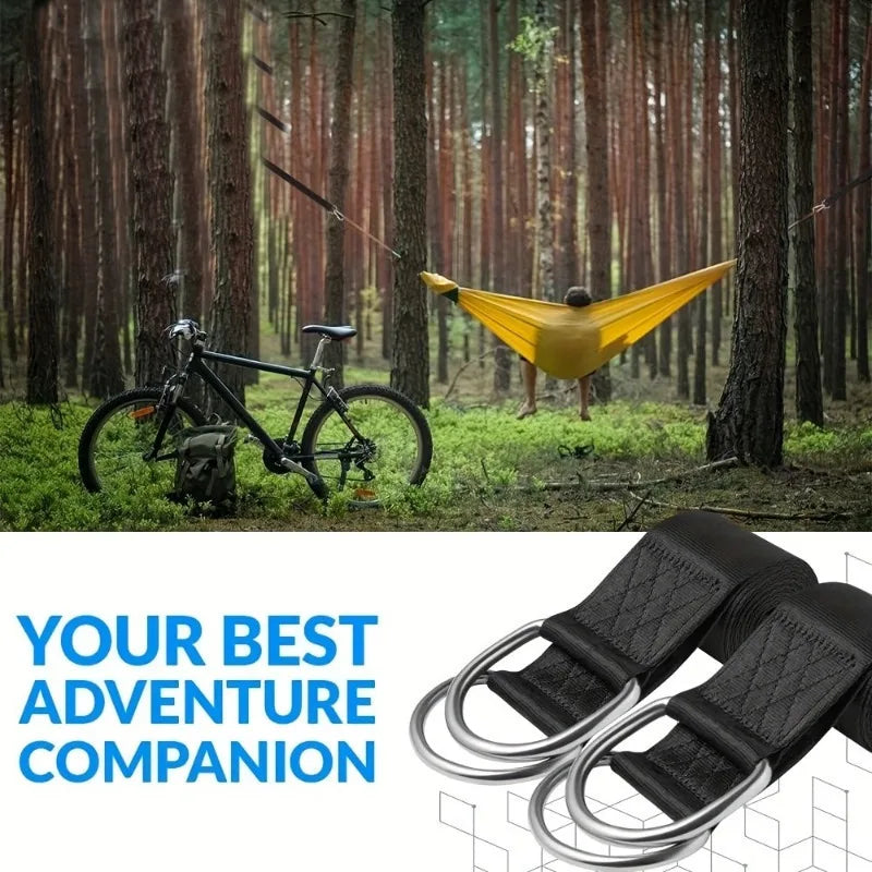 Swingora | Outdoor-Schaukel mit Sicherheitsgurt | Tragbare Hängeschaukel mit Transporttasche und Robusten Befestigungsgurten