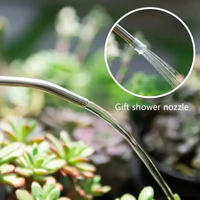 Floravia Gießkanne | Lange Ausgusstülle | 1 L Fassungsvermögen | Präzise Pflanzenbewässerung
