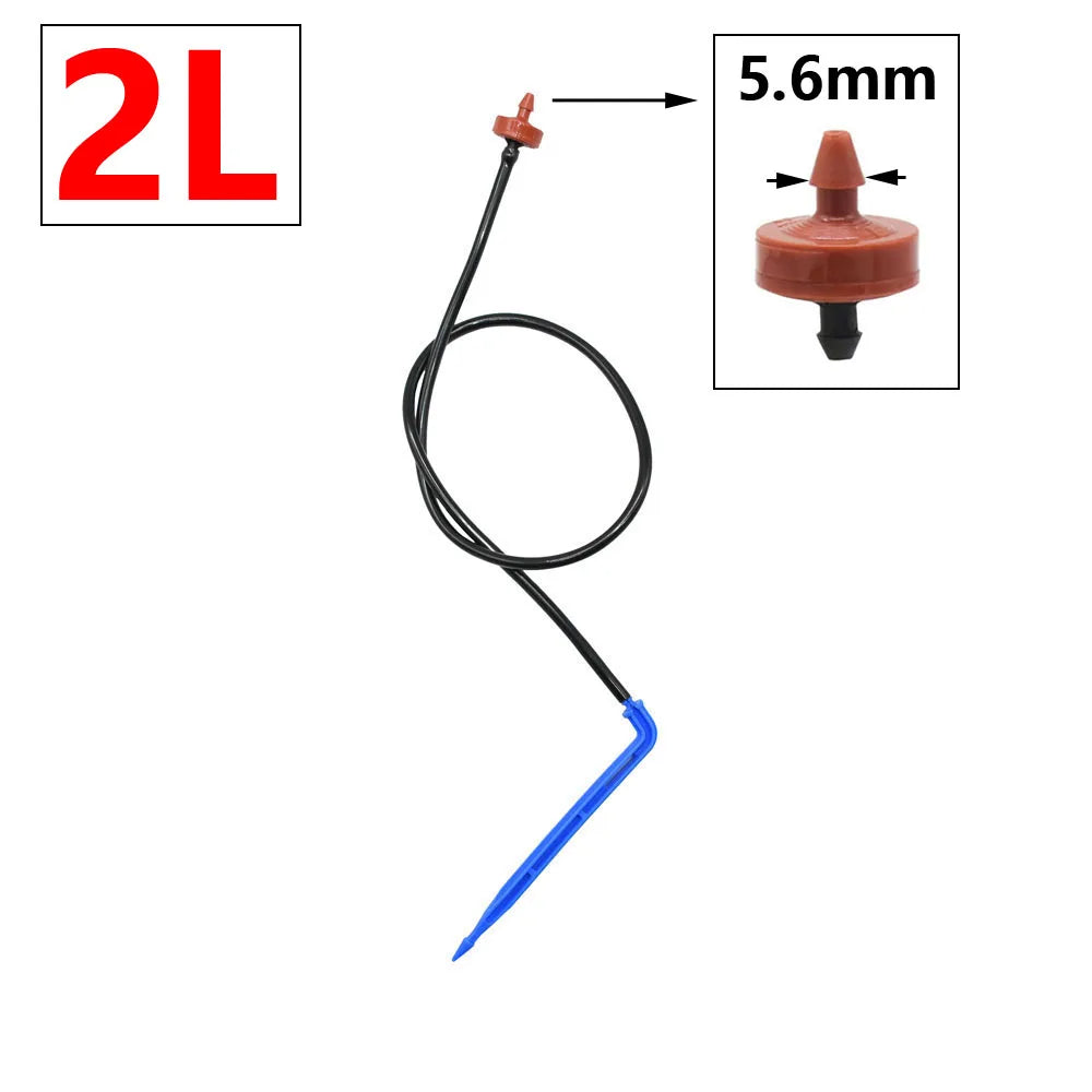AquaVireo Tropfbewässerung Dripper 2L–8L/H | 1/2/4-Wege Verteiler | 0.3 / 0.5 cm Anschluss