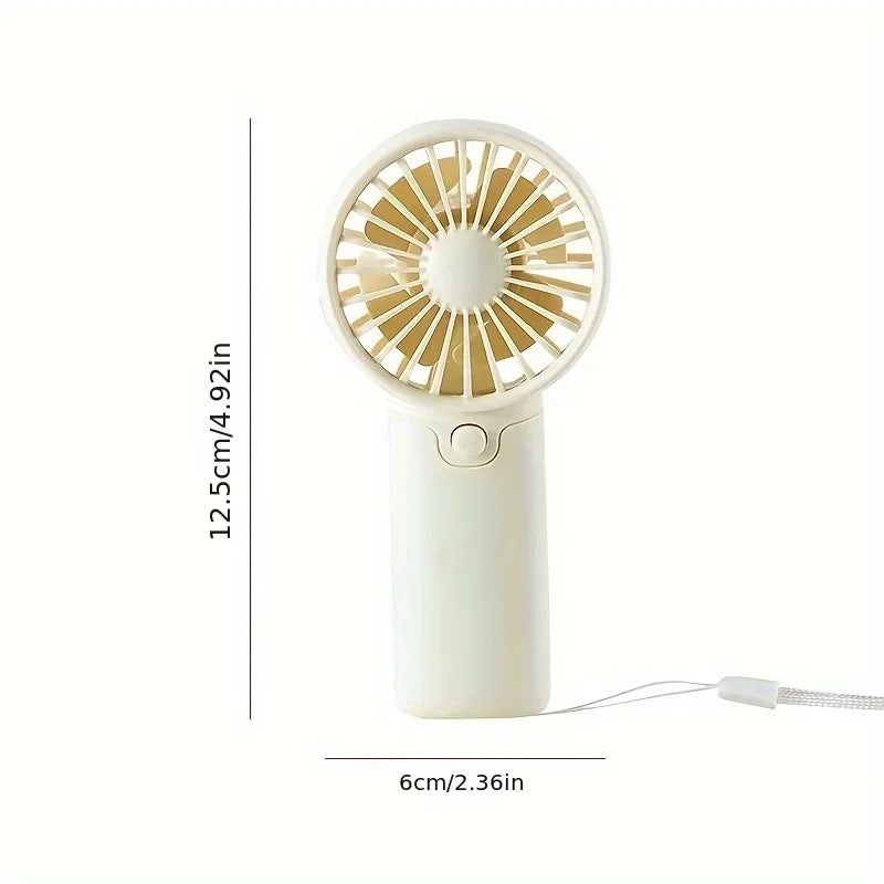 Breezini Mini Ventilator | Handventilator im Taschenformat | Leicht & Kompakt