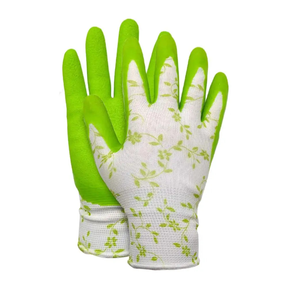 GardenGrip Gartenhandschuhe Latex Schaum | Rutschfest & Atmungsaktiv | Einheitsgröße