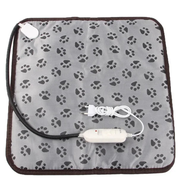 Heated Pet Mat PawTherm | Temperature Control & Timer | Waterproof & Safe | For Dogs & Cats