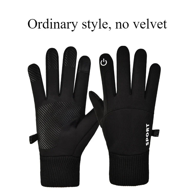 GlacioShield Pro Gloves | Waterproof Winter Gloves | Touchscreen & Anti-Slip | Warm Fleece Lining for Skiing, Cycling & Outdoor Activities