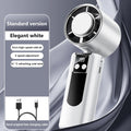 FROSTWAVE Handventilator mit Kühlfunktion | Turbo High-Speed | USB | Digitaldisplay | 3 Modi