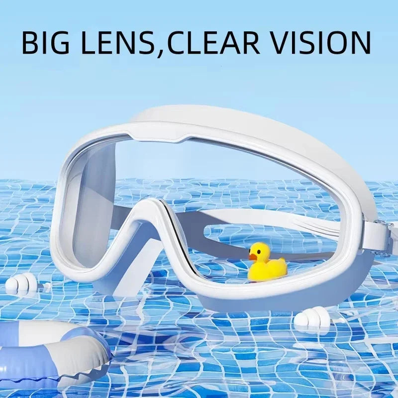 AquaVision Schwimmbrille für Erwachsene & Jugendliche | Anti-Beschlag | UV-Schutz | Weites Sichtfeld