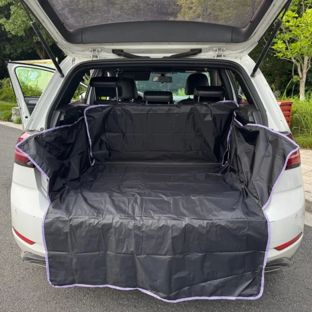 AutoGuard Universelle Kofferraum-Matte | Rutschfest & Strapazierfähig | Auto Innenraum Schutzmatte